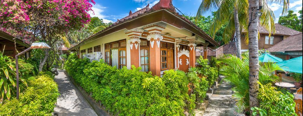 Paradise Palm Beach Bungalows And Dive Center Tulamben Exterior foto